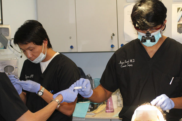 hair transplant process
