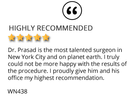 Patient review on TrichoStem non-surgical hair restoration New York City